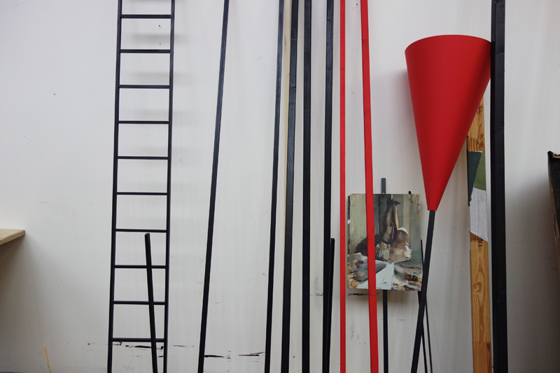 z ateliéru, leden 2018, foto ns.