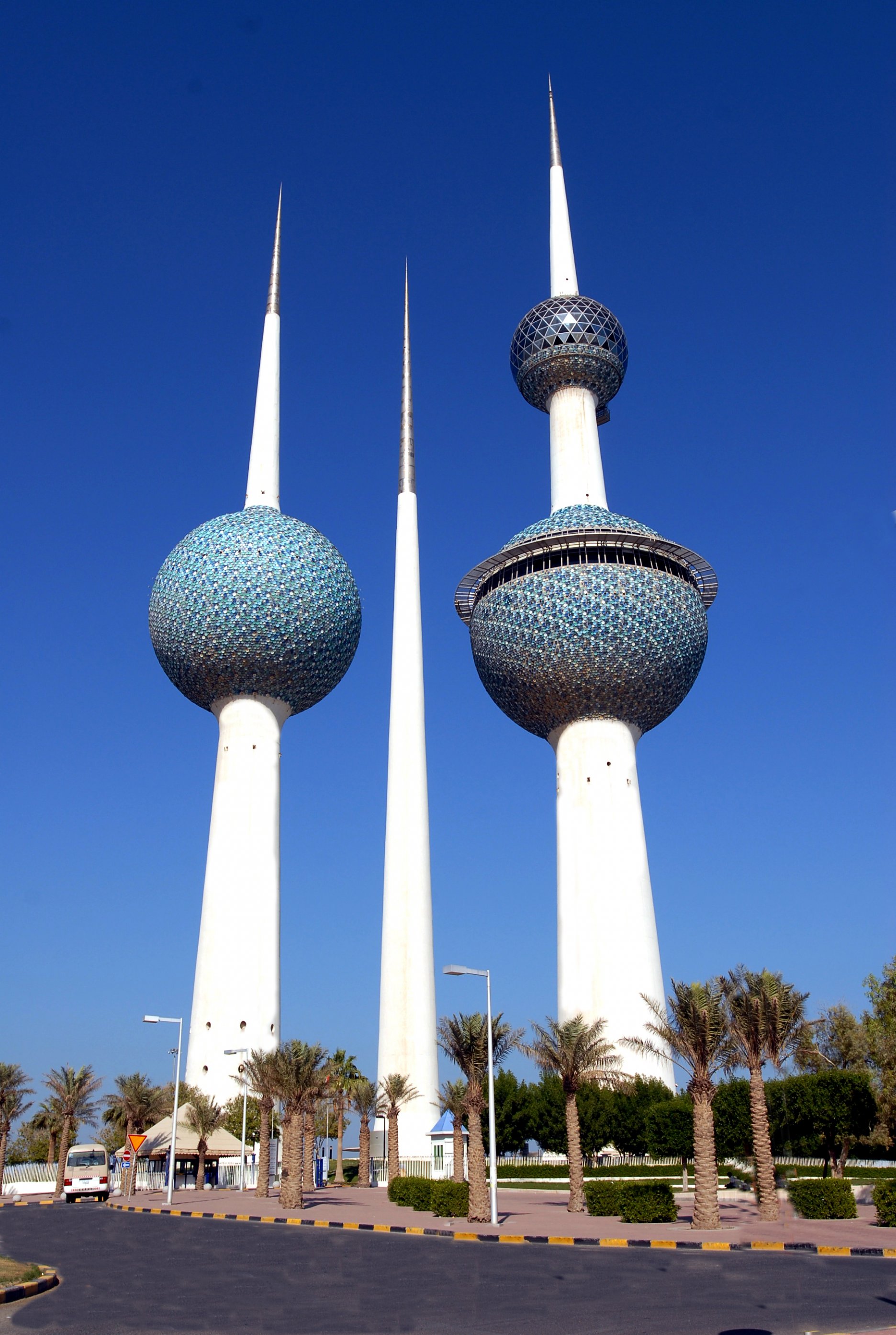 Kuvajtské veže v súčasnosti