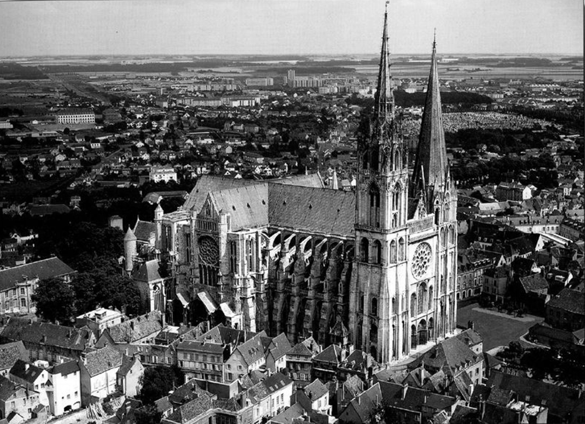 Katedrála v Chartres 1194-1240