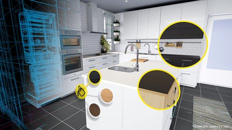 Navrhovanie kuchyne ako hra pomocou virtuálnej reality