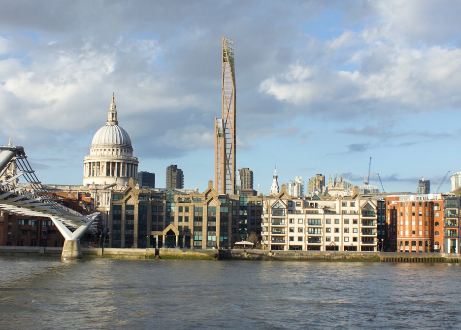 Pripravuje sa nový drevený mrakodrap v Londýne