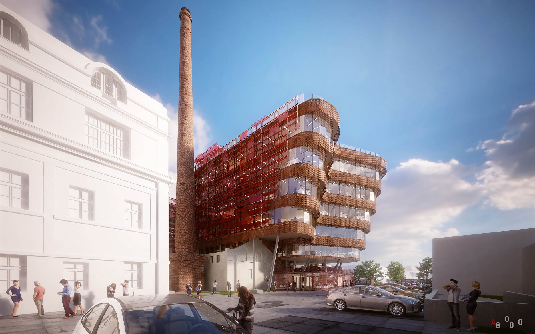 Smíchov Business Park – rekonstrukce bývalé radlické mlékárny