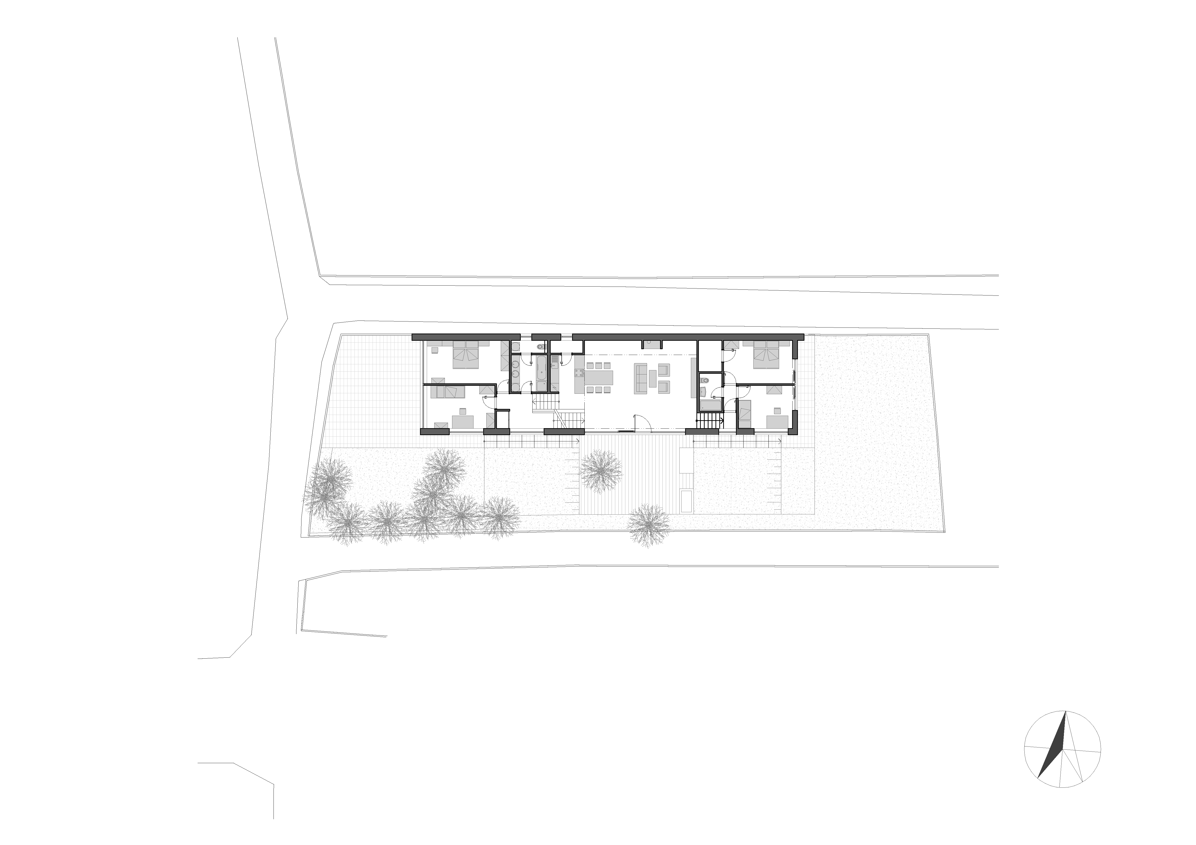 Situácia - umiestnenie na pozemku