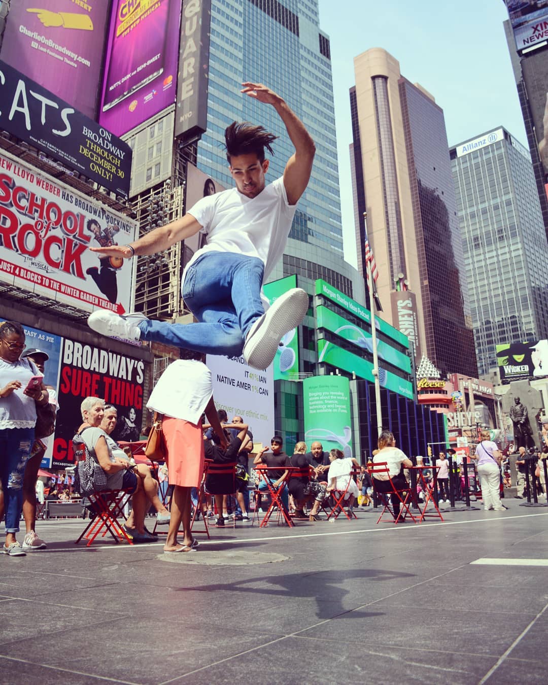 Times Square bez dopravy