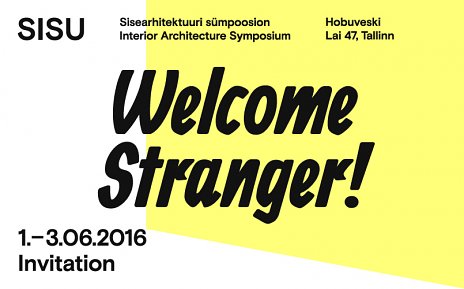 Symposium SISU “Welcome Stranger!”