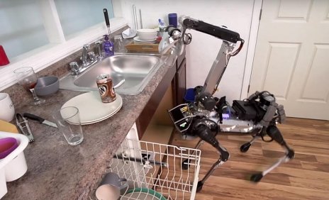 Robotický pes od Googlu upratuje domácnosť