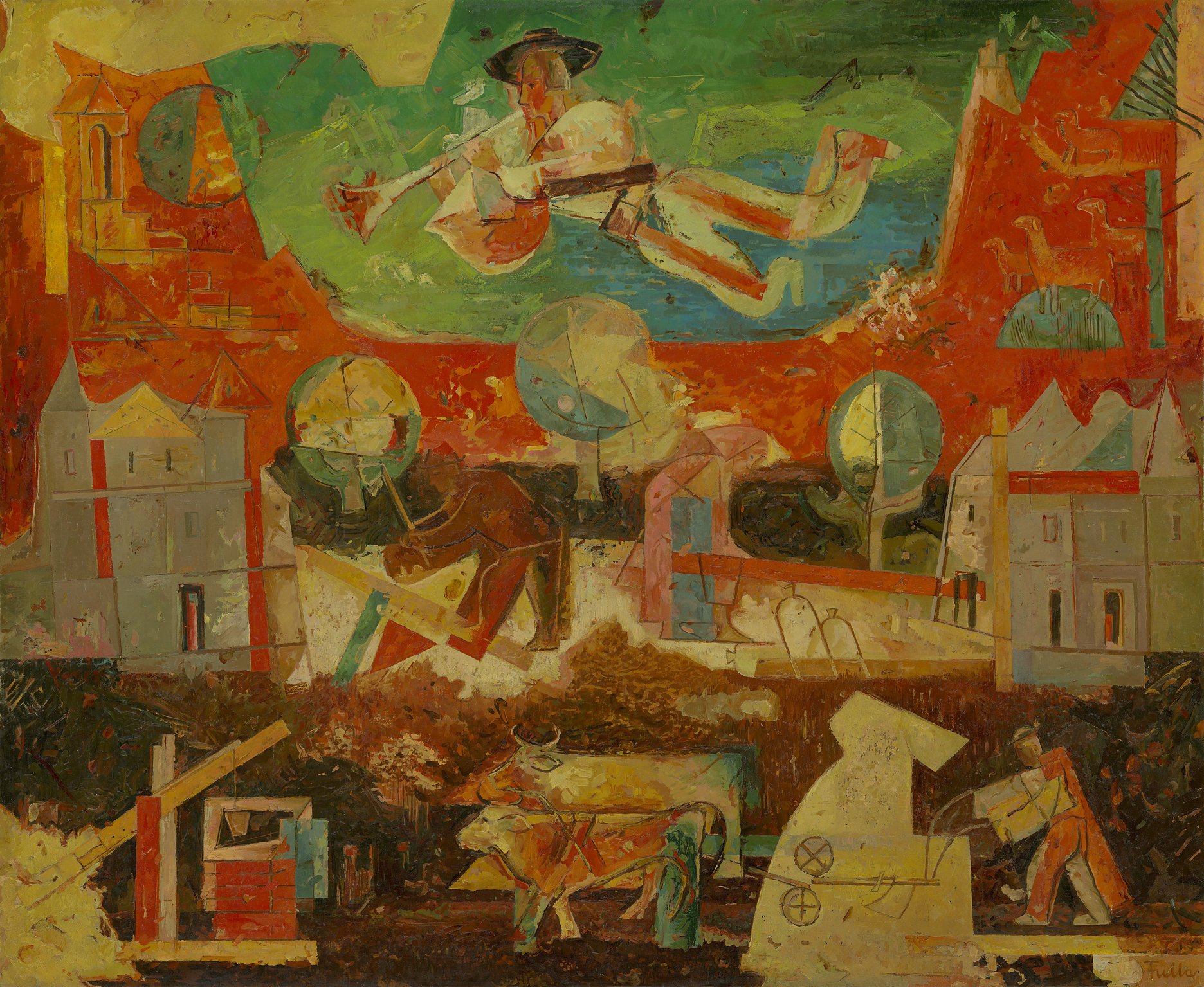 Ľudovít Fulla: Pieseň a práca. 1934 – 1935. SNG – Galéria Ľudovíta Fullu, Ružomberok