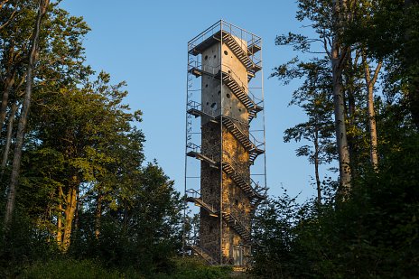 Rekonštrukcia vyhliadky na kopci Galyatető v Maďarsku