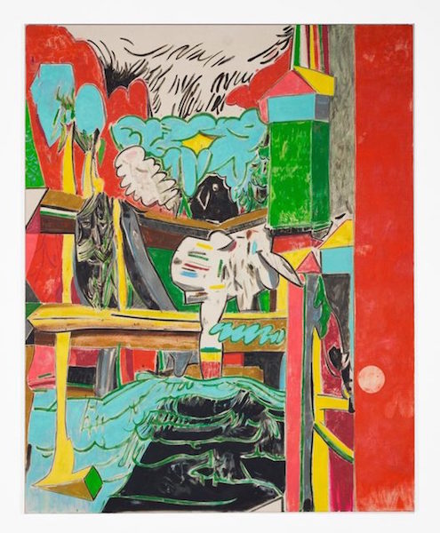 Scott Anderson, Holding Food-Court (2015) Photo: Courtesy CES Gallery, Los Angeles