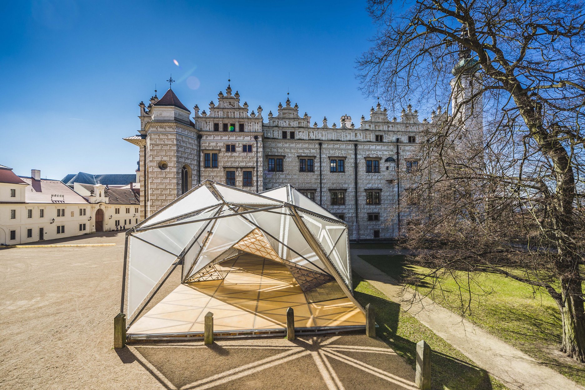 Úprava Zámockého parku a kočiarne v Litomyšli