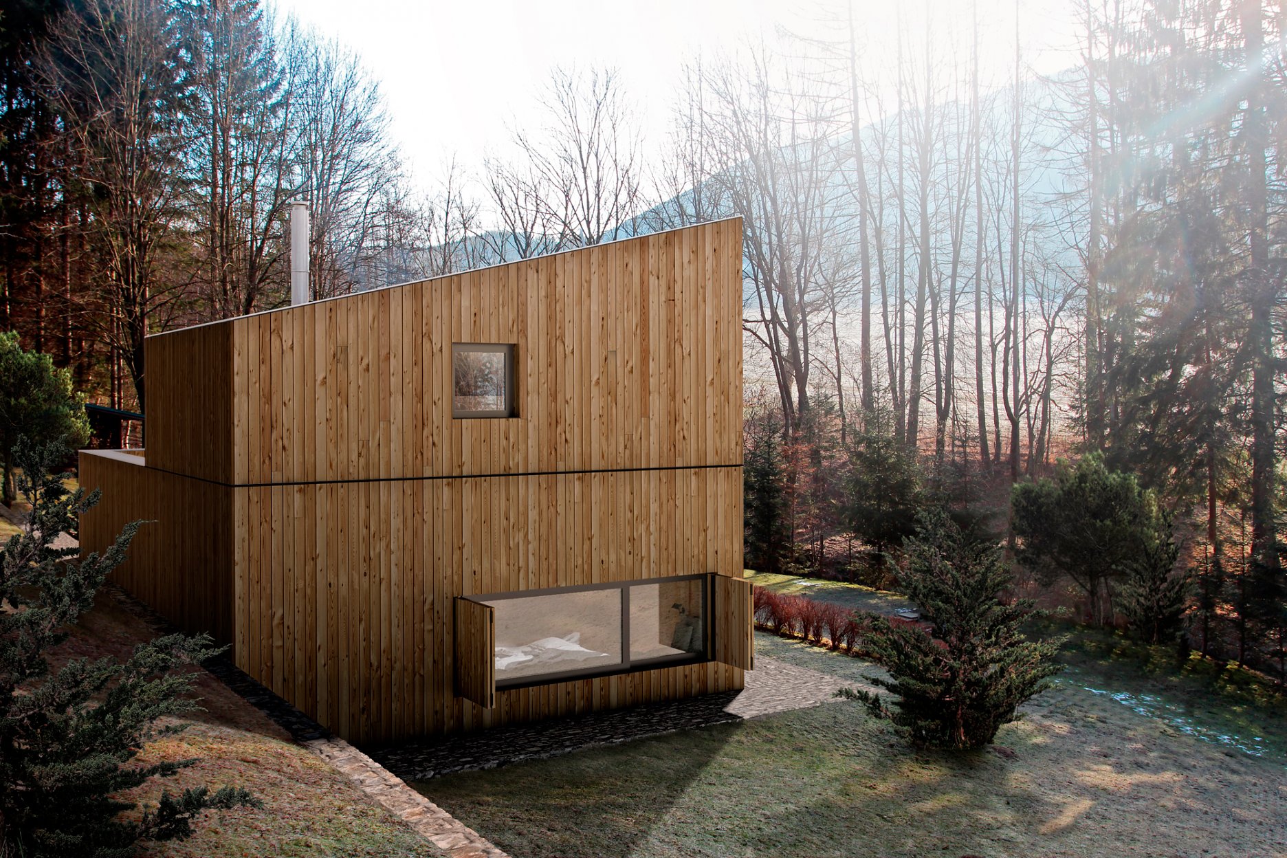 Severozápadný pohľad