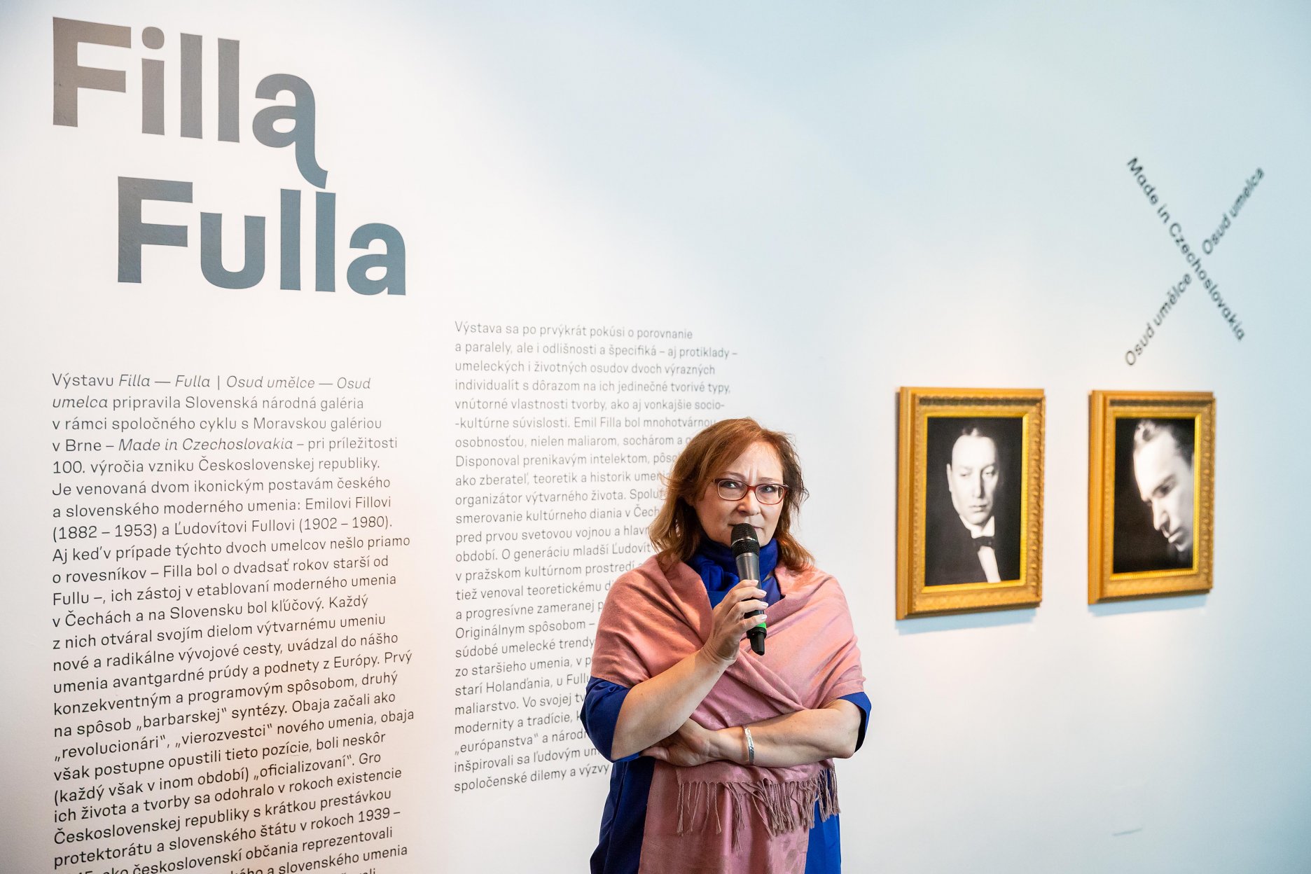 Kurátorka Katarína Bajcurová