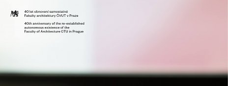 Vernisáž výstavy FA ČVUT 1976–2016