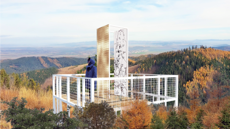 Súťažný návrh výhliadkovej veže Kvetnica - ORA architetkti