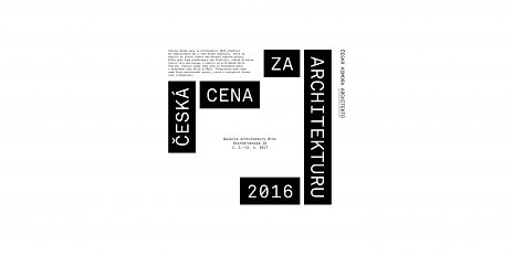 Česká cena za architektúru 2016 v GAB