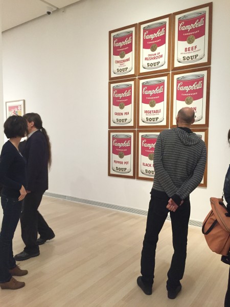 Andy Warhol Campbell´s Soups 1968. SNG, Ludwig Goes Pop / The East Side Story / Museum Ludwig v Budapešti