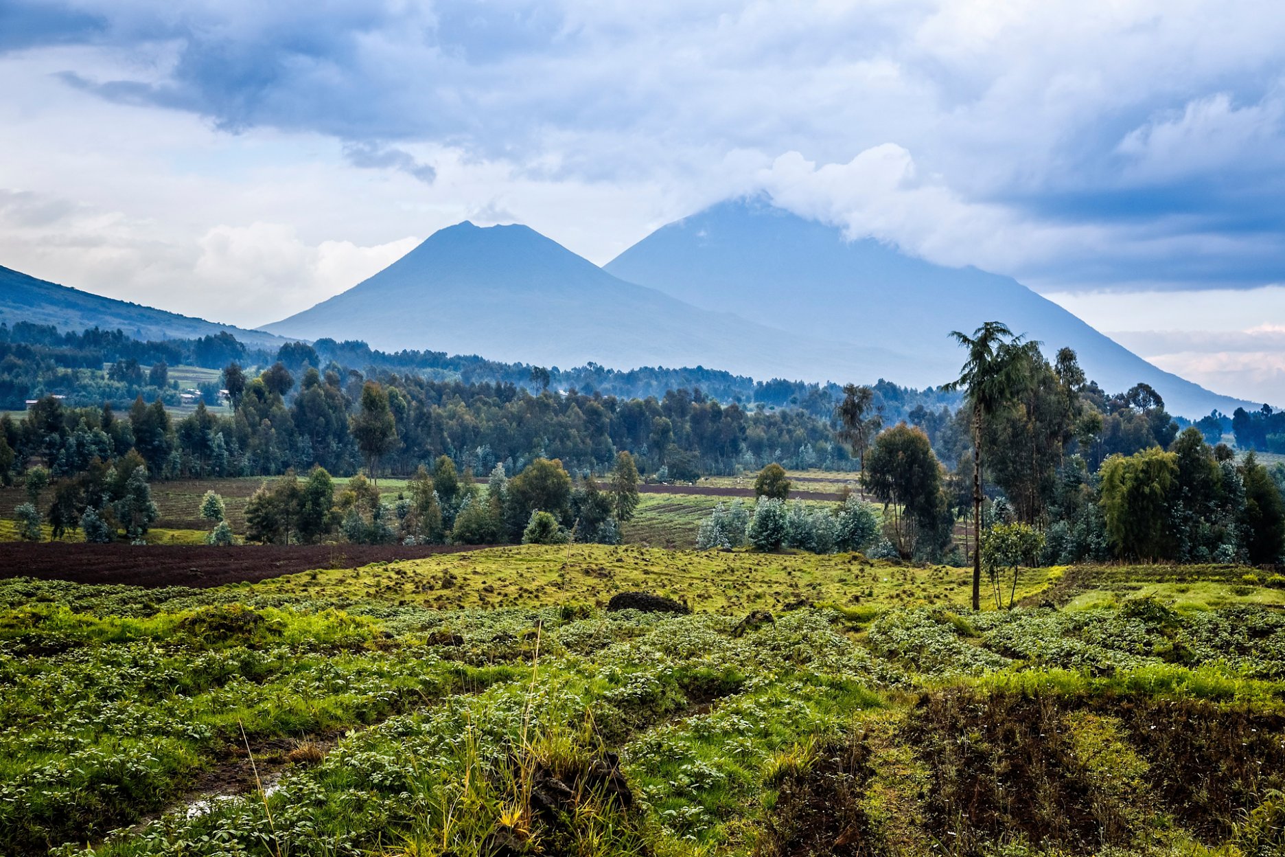 Hornatá krajina Rwandy,