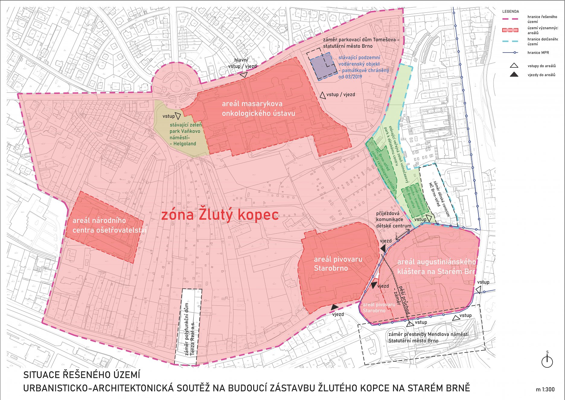 Situácia riešeného územia