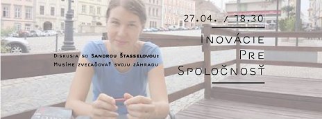 Sandra Štasselová: Musíme zveľaďovať svoju záhradu