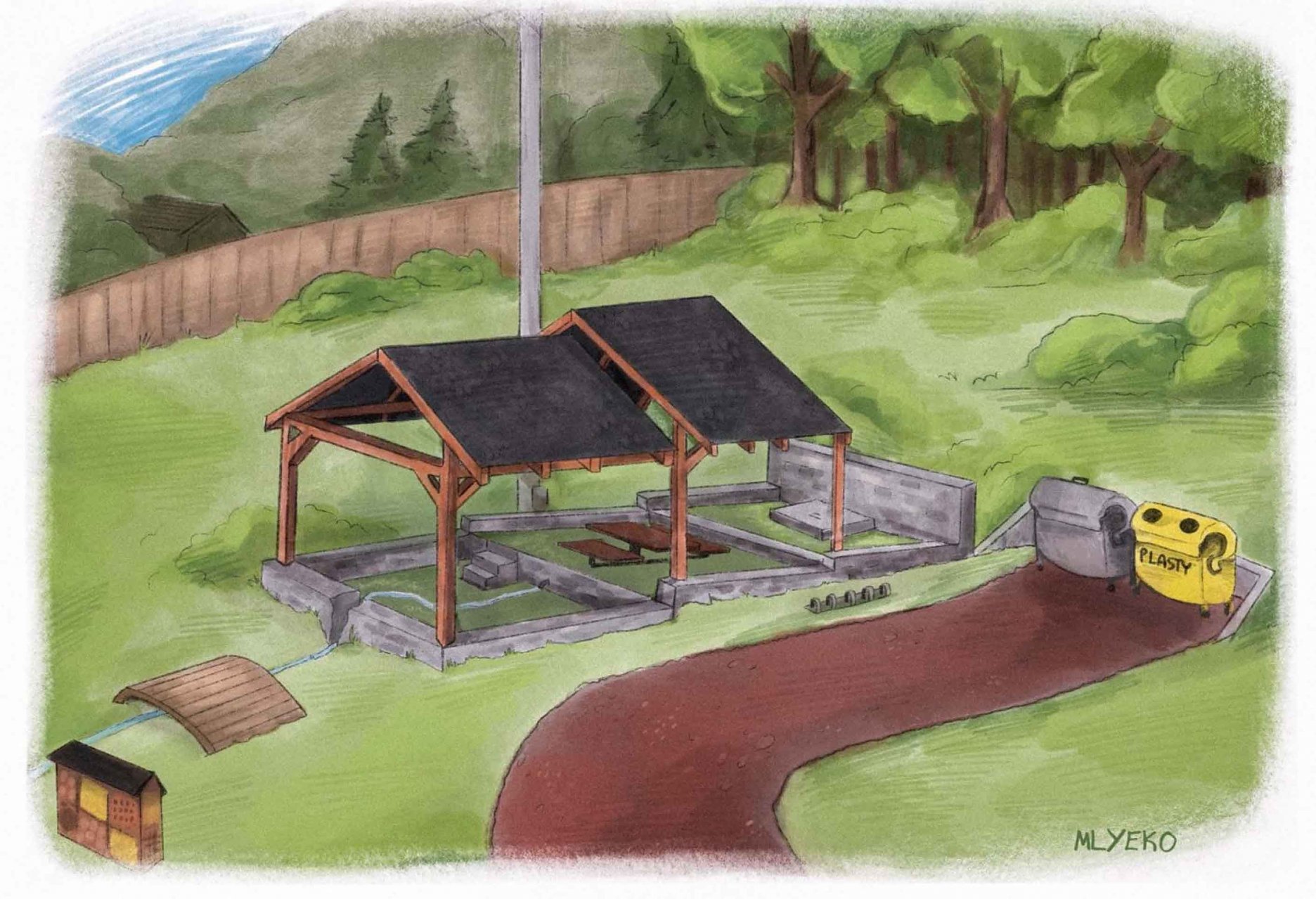 Revitalizácia studničky v meste Revúca