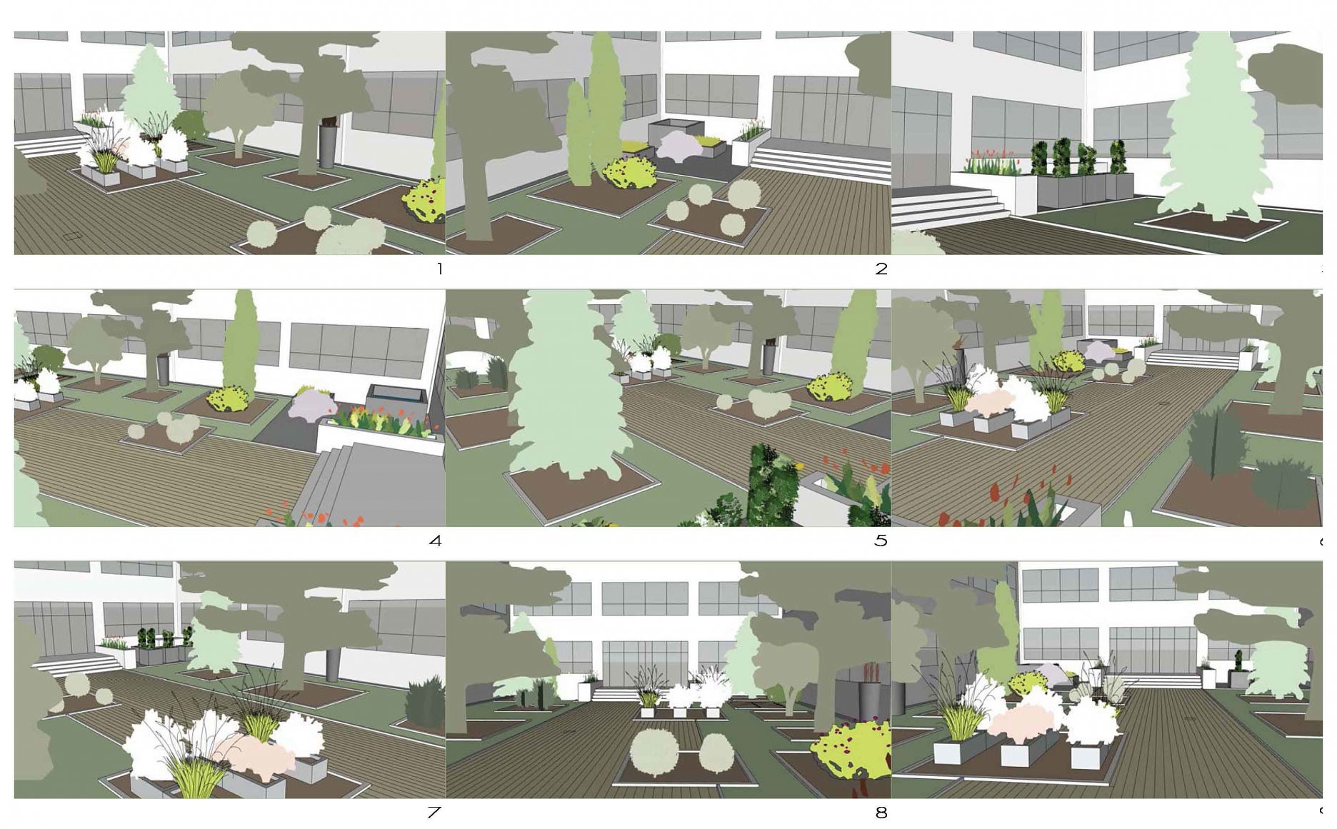 Park v átriu (Poprad)