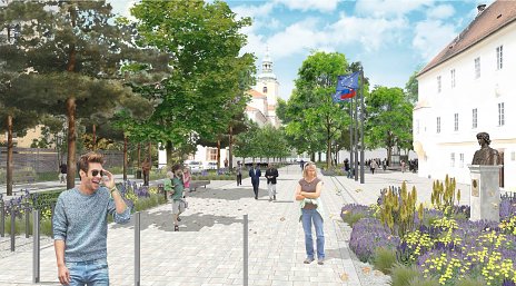 Návrh obnovy Hlavného námestia v Šamoríne - výsledky architektonickej súťaže
