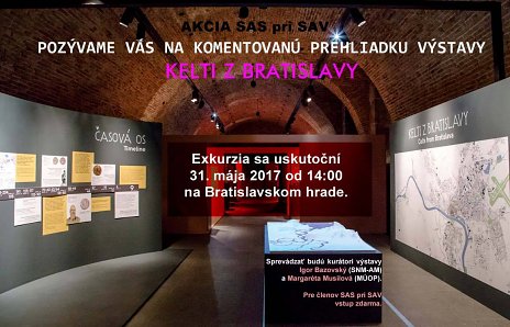 KELTI - Komentovaná prehliadka pre študentov archeológie