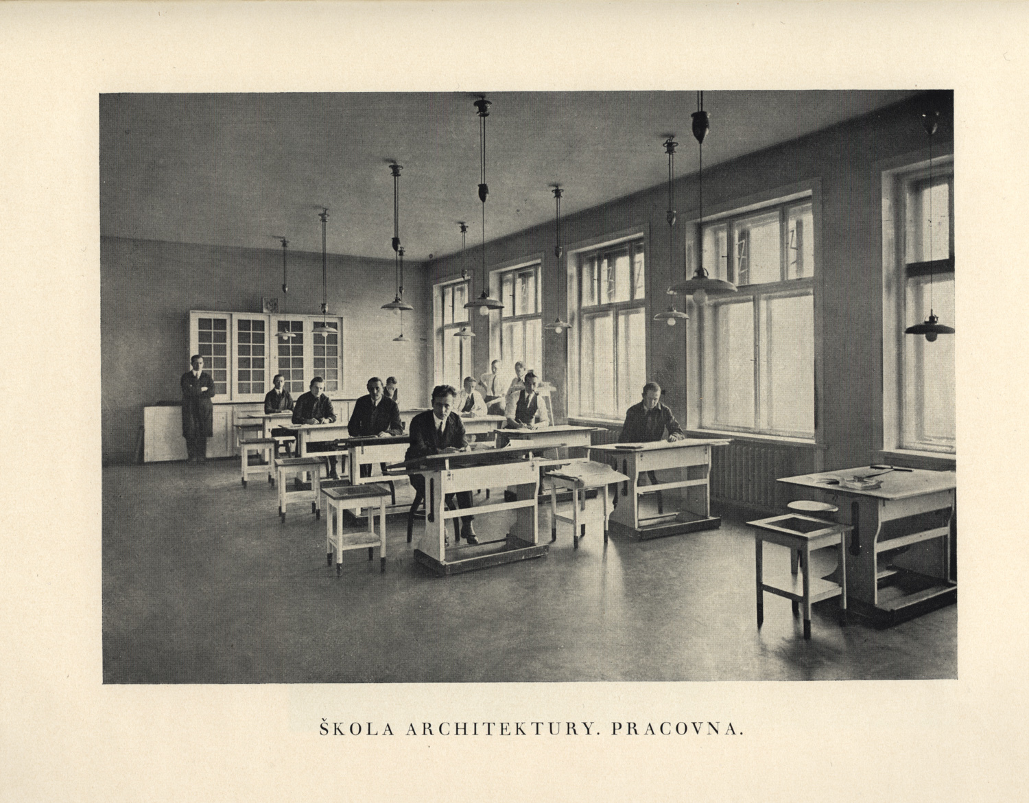 Škola architektúry - pracovňa