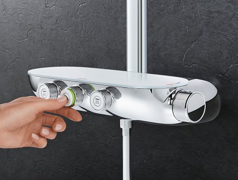 Komfortnejšie ovládanie, širší výber dizajnu pri sprchách od firmy Grohe