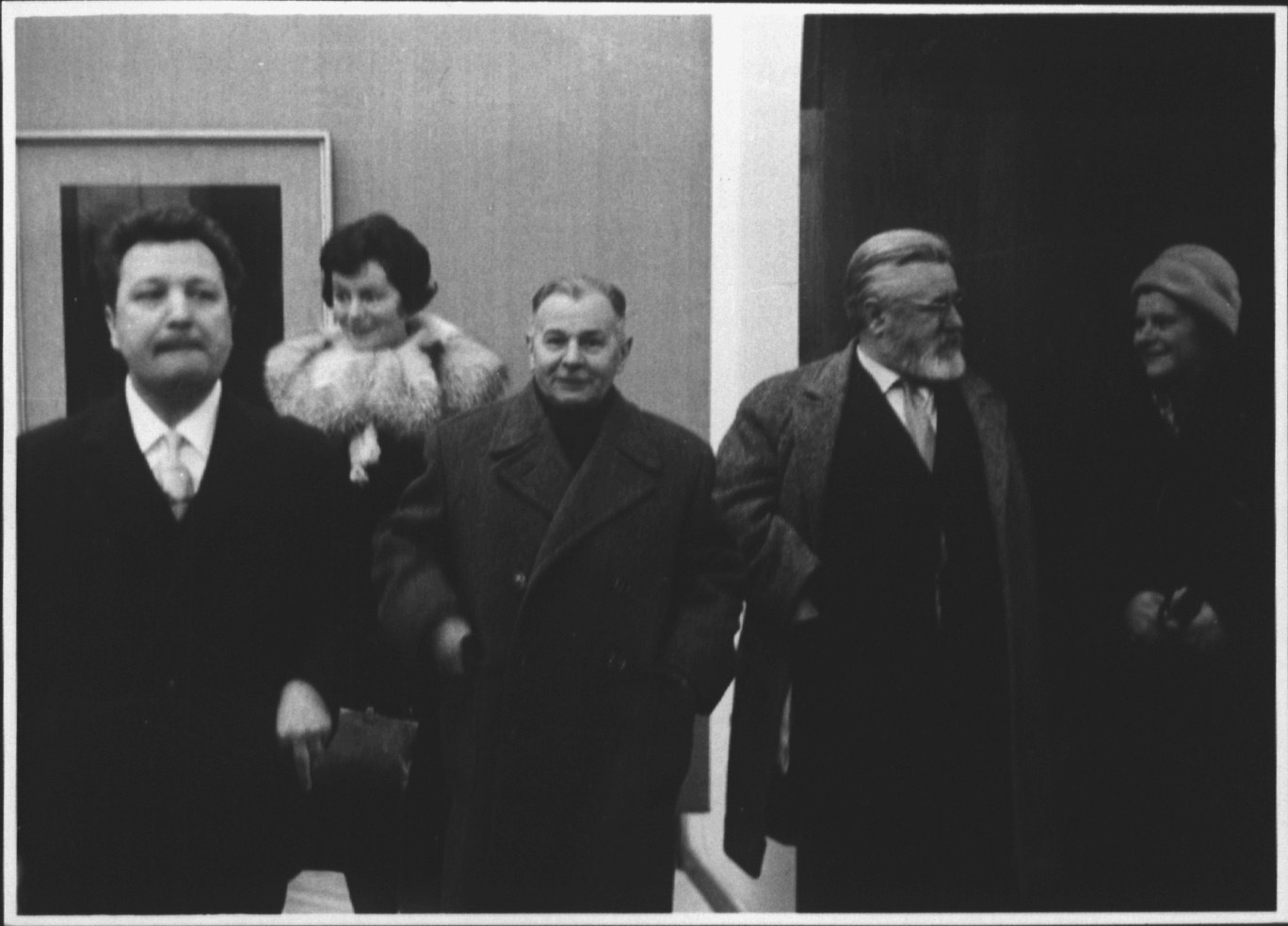 Vernisáž výstavy Generácia 1909. Svedomie doby. 1963.