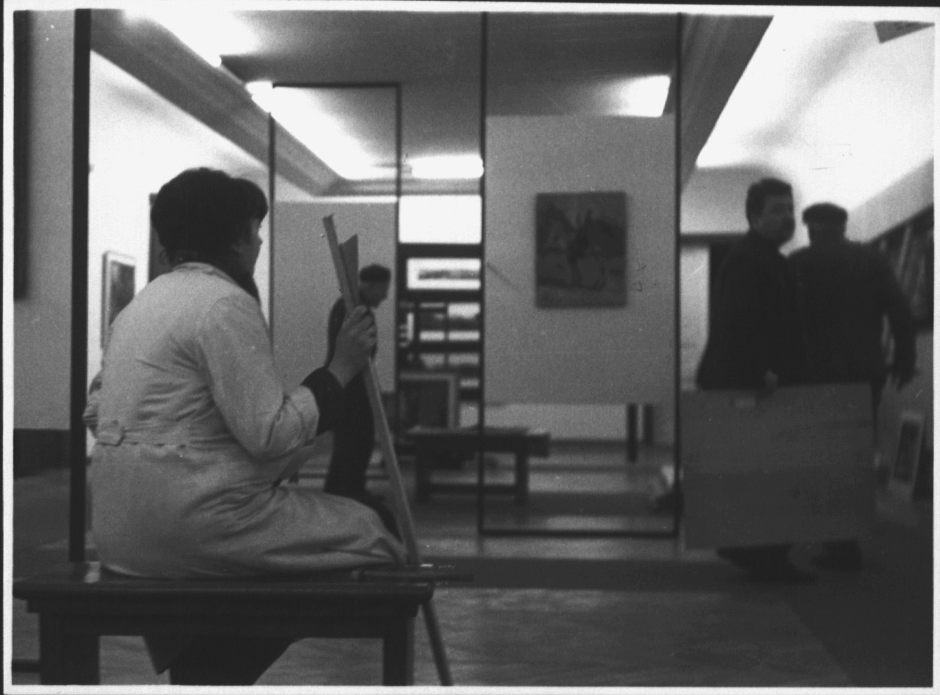 Inštalácia výstavy Generácia 1909. Svedomie doby. 1963.