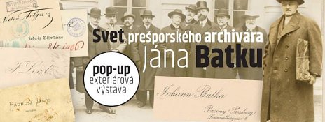 Svet prešporského archivára Jána Batku