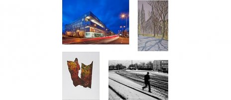 Praha 8 v dielach štyroch umelcov