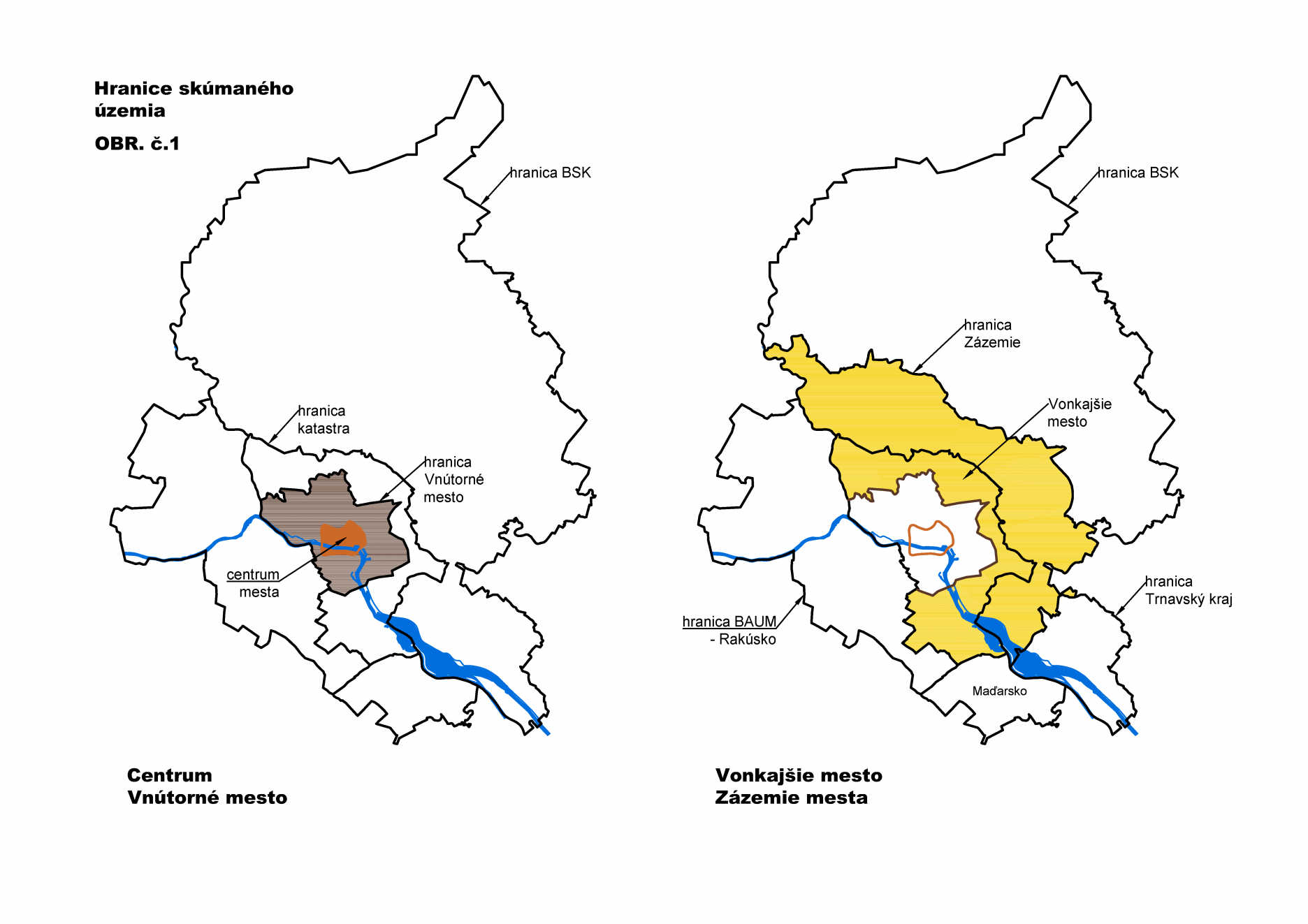 1. Nové členenie Bratislavy a zázemia