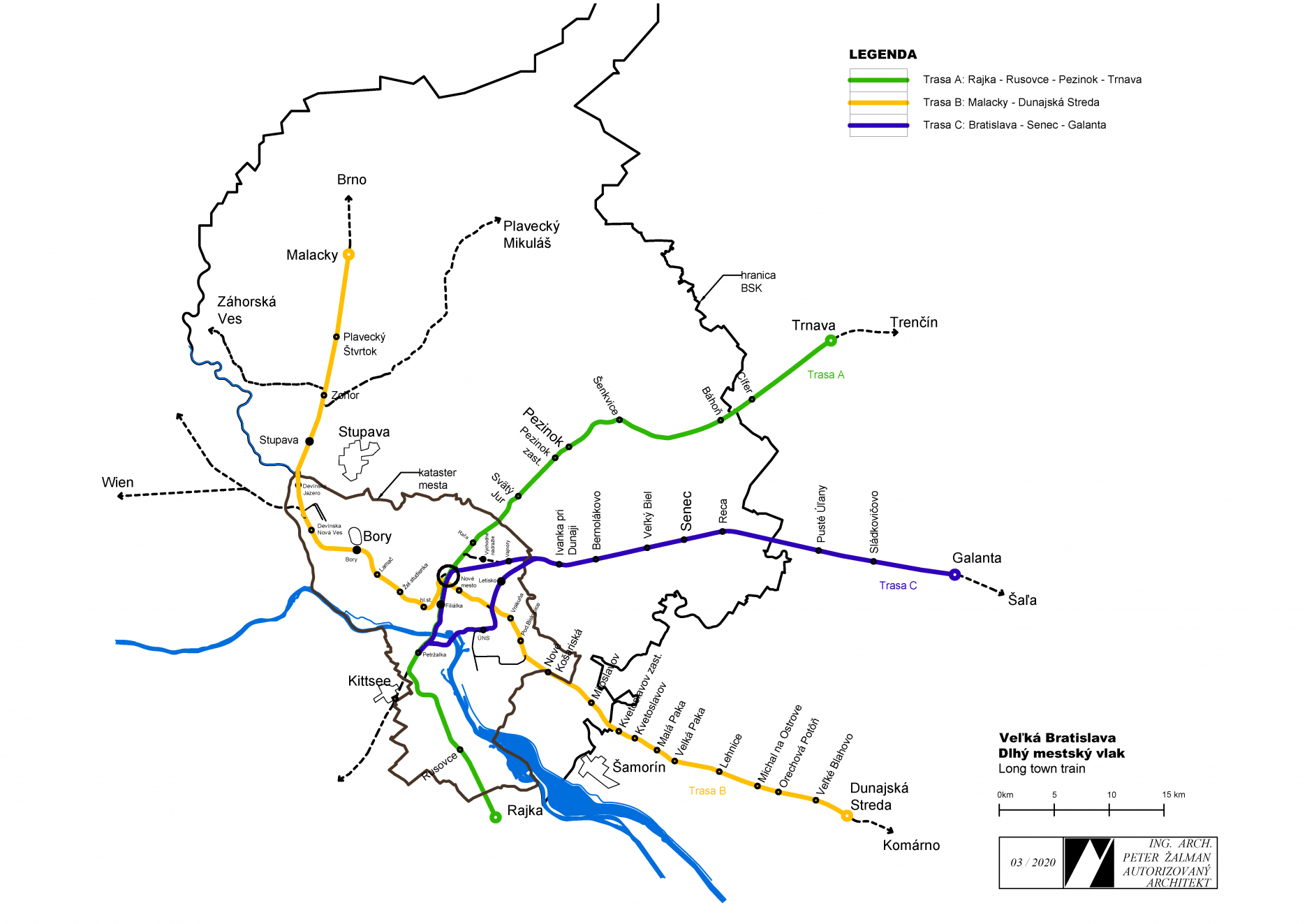 7. Mobilita: dlhý mestský vlak pre Bratislavu a zázemie