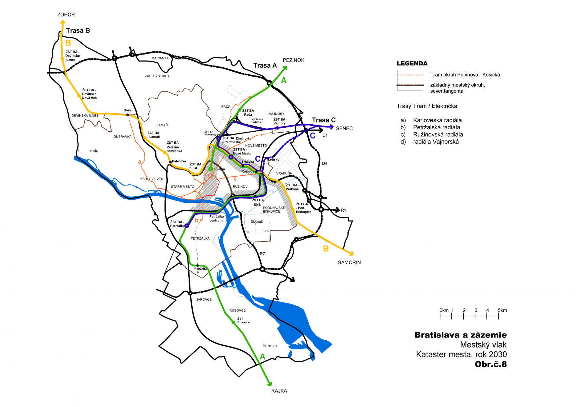 8. Mobilita: krátky mestský vlak pre Bratislavu a zázemie