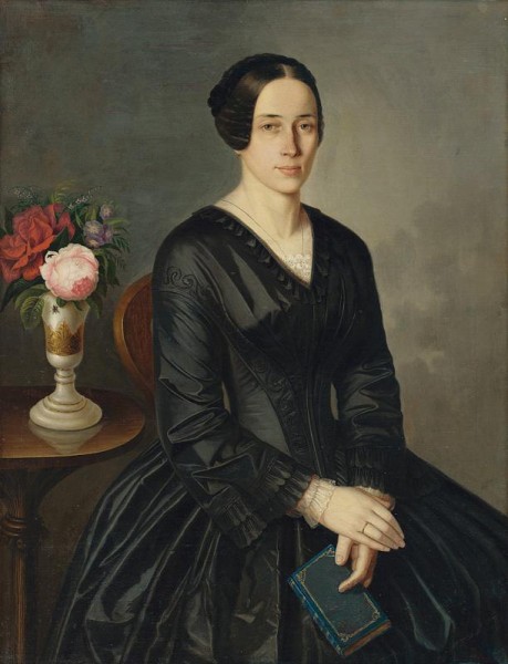 Peter Michal Bohúň, Podobizeň umelcovej manželky 1853