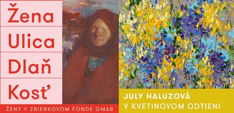 July Haluzová a Ženy v zbierkovom fonde GMAB
