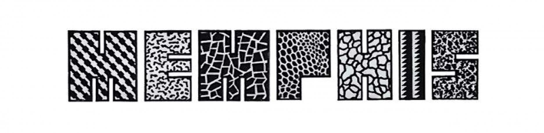 Logo tvorivej skupiny študia  MEMPHIS – Christoph Radl 1985 