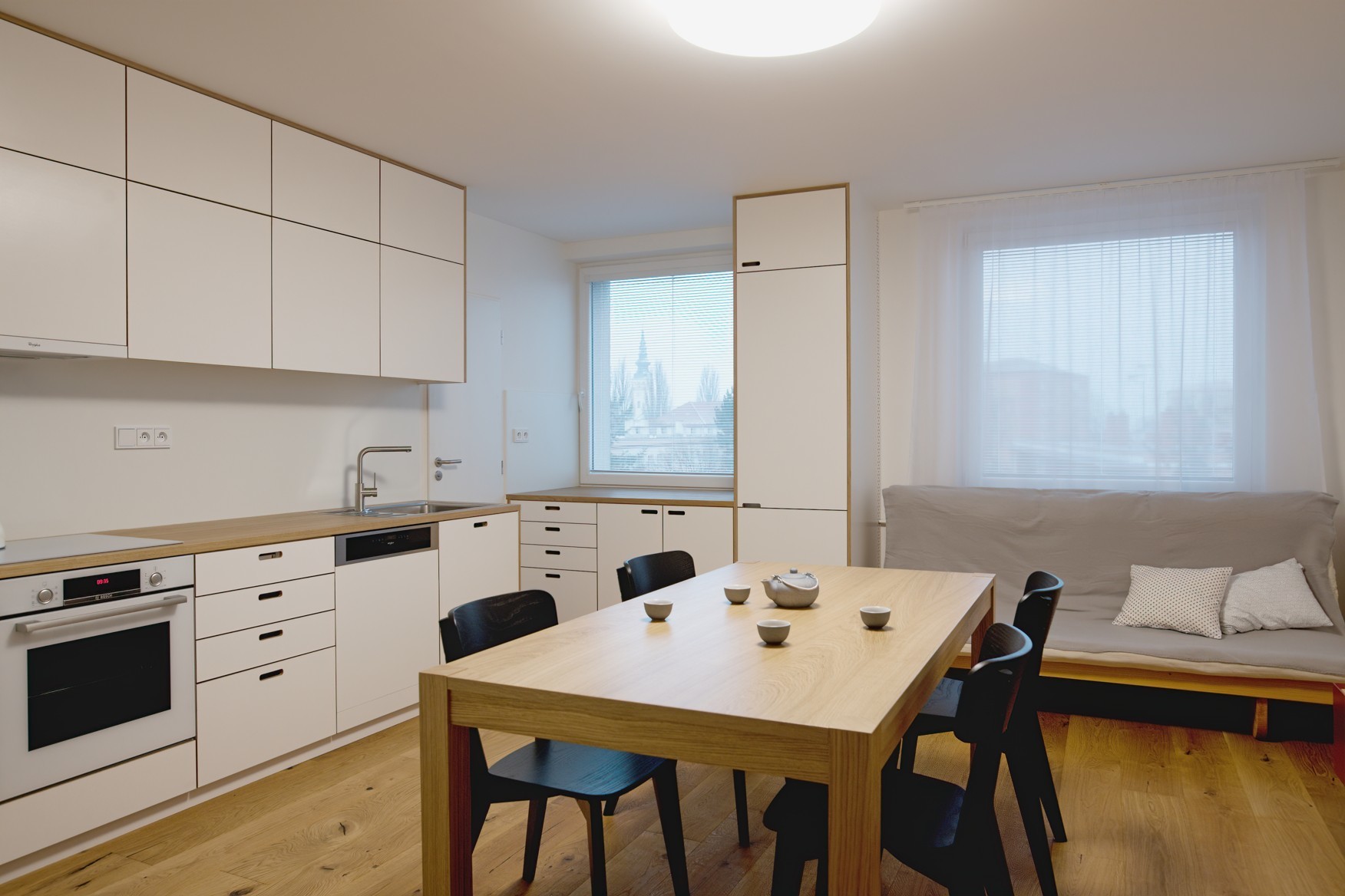 Rekonštrukcia panelového bytu, autorka: Petra Chromek