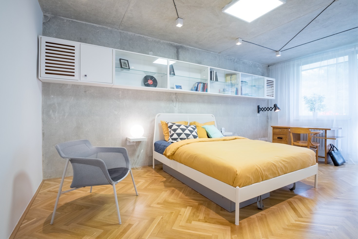 Rekonštrukcia brnenského panelového bytu, autorka: Kateřina Horych (Atelier architekti)