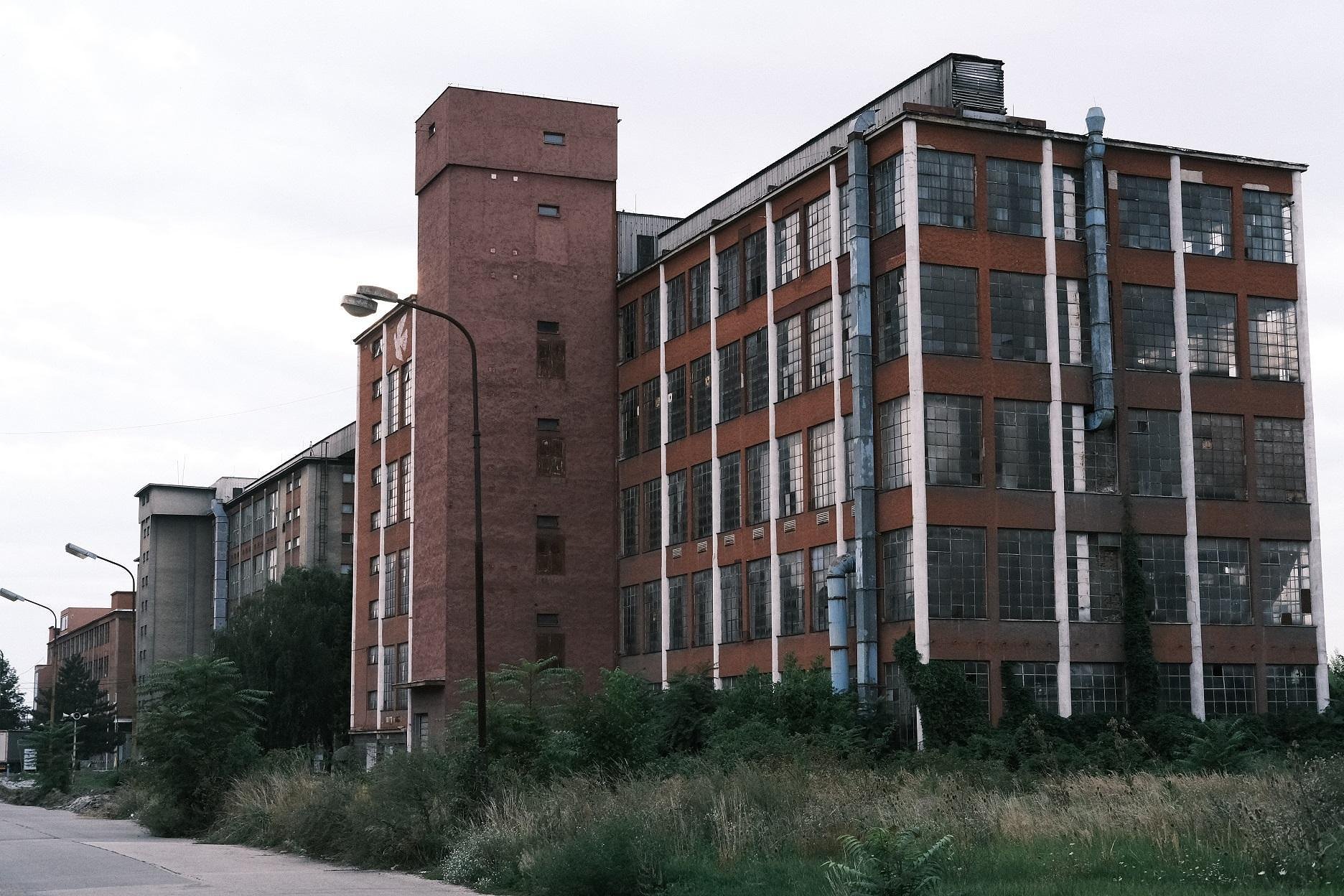 Bývalá továreň Baťa Partizánske