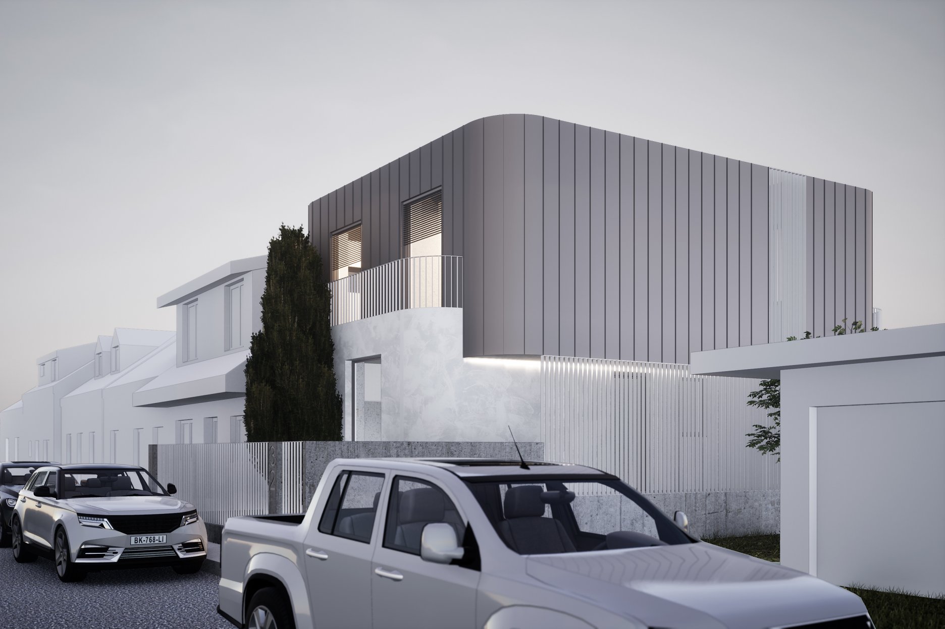 Vizualizácia od ulice