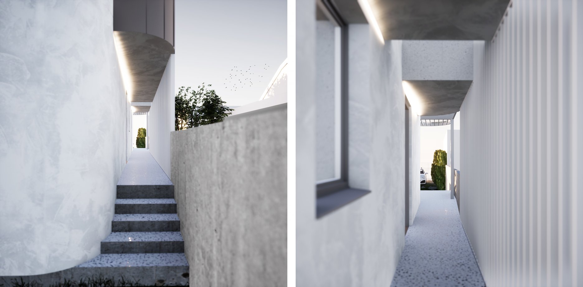 Vizualizácia prístupu (koridor)