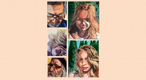 Peter Žanony - Maľované selfíčka