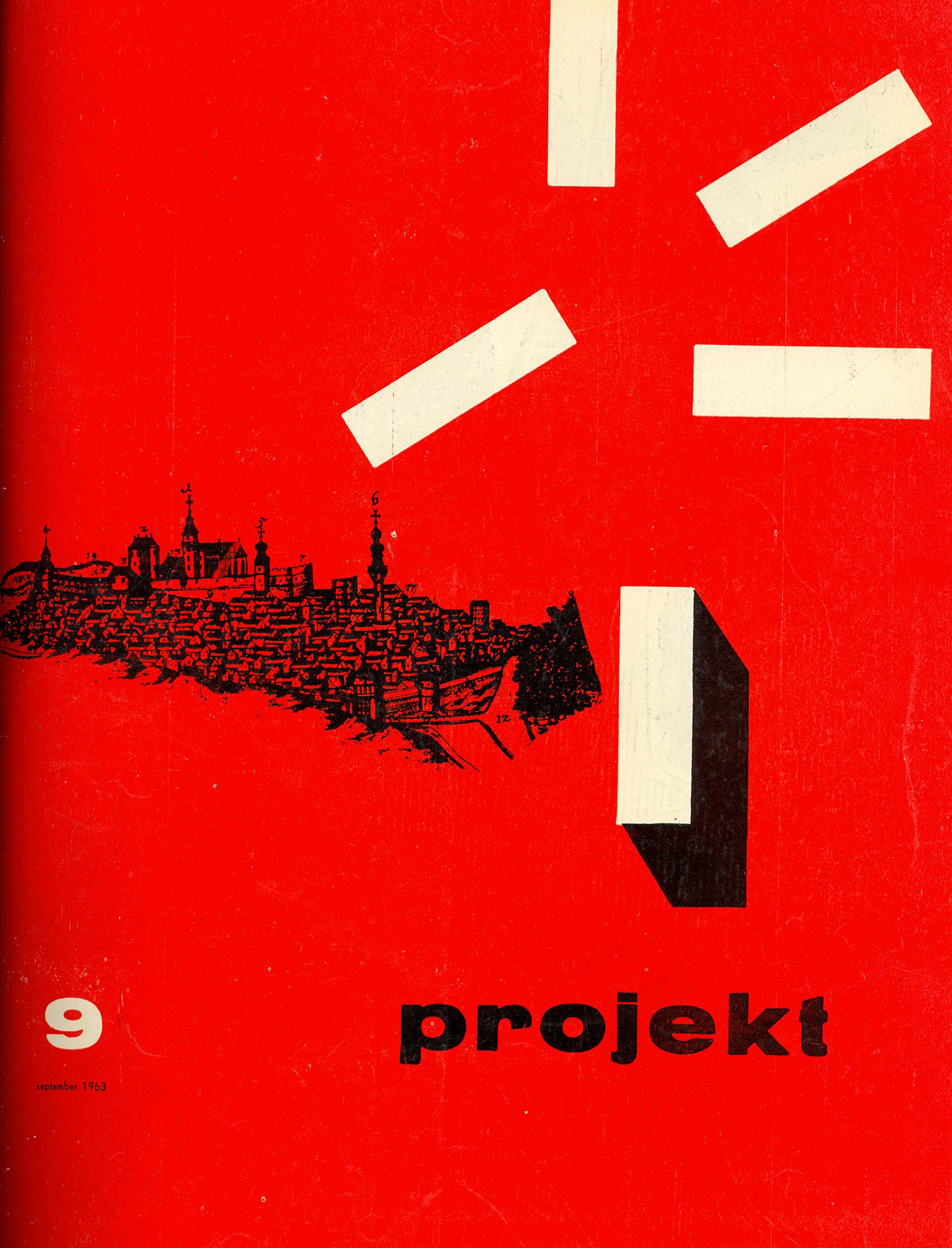 Obálky časopisu Projekt v koncepcii Ivana Matušíka a Stanislava Talaša